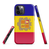 Andorra Flag iPhone Case 15 14 13 12 11 Pro Max Plus Mini Gift Ideas Country Map Skyline Gift For Her Him Ideas Travel  Souvenir