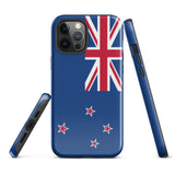 Neuseeland Flagge iPhone Fall 15 14 13 12 11 Pro Max Plus Mini Geschenk Reise Souvenir