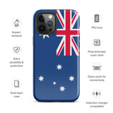 Australia Australian Flag iPhone Case 15 14 13 12 11 Pro Max Plus Mini Gift Travel Souvenir
