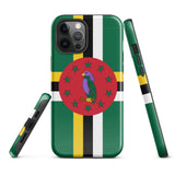 Dominica Dominican Flag iPhone Case 15 14 13 12 11 Pro Max Plus Mini Gift Travel Souvenir