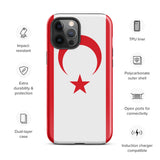 Funda para iPhone 15, 14, 13, 12, 11 Pro Max Plus Mini con la bandera de Chipre del Norte, regalo de recuerdo de viaje