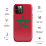Morocco Moroccan Flag iPhone Case 15 14 13 12 11 Pro Max Plus Mini Gift Travel Souvenir
