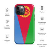 Funda para iPhone 15, 14, 13, 12, 11 Pro Max Plus Mini con bandera de Eritrea, regalo de recuerdo de viaje