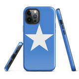 Somalia Somali Flag iPhone Case 15 14 13 12 11 Pro Max Plus Mini Gift Travel Souvenir Personalized Custom City Name