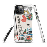 Guatemala Guatemalan Flag iPhone Case 15 14 13 12 11 Pro Max Plus Mini Travel Souvenir Tourist Beach Lover Food Patriot Gifts