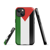 Palestine Palestinian Flag iPhone Case 15 14 13 12 11 Pro Max Plus Mini Gift Ideas Country Map Skyline Gift For Her Him Ideas