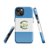 Funda para iPhone 15, 14, 13, 12, 11 Pro Max Plus Mini con la bandera de Guatemala Ideas para regalos Mapa del país Regalo para ella Ideas para él Recuerdo de viaje