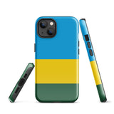 Rwanda Rwandan Flag iPhone Case 15 14 13 12 11 Pro Max Plus Mini Gift Ideas Country Map Skyline Gift For Her Him Ideas Travel  Souvenir