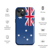 Australia Australian Flag iPhone Case 15 14 13 12 11 Pro Max Plus Mini Gift Travel Souvenir