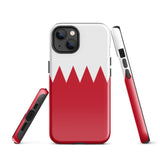 Funda para iPhone 15, 14, 13, 12, 11 Pro Max Plus Mini con bandera de Baréin, regalo de recuerdo de viaje