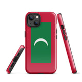 Maldives Maldivian Flag iPhone Case 15 14 13 12 11 Pro Max Plus Mini Gift Travel Souvenir