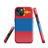 Mongolia Mongolian Flag iPhone Case 15 14 13 12 11 Pro Max Plus Mini Gift Travel Souvenir