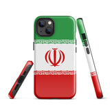 Iran Iranian Flag iPhone Case 15 14 13 12 11 Pro Max Plus Mini Gift Travel Souvenir