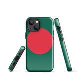 Bangladesch Bengal Flagge iPhone Hülle 15 14 13 12 11 Pro Max Plus Mini Geschenkideen Landkarte Skyline Geschenk für Sie Ihn Ideen Reise Souvenir