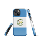 Funda para iPhone 15, 14, 13, 12, 11 Pro Max Plus Mini con la bandera de Guatemala Ideas para regalos Mapa del país Regalo para ella Ideas para él Recuerdo de viaje