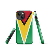 Guyana Guyanese Flag iPhone Case 15 14 13 12 11 Pro Max Plus Mini Gift Ideas Country Map Skyline Gift For Her Him Ideas Travel  Souvenir