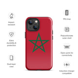 Morocco Moroccan Flag iPhone Case 15 14 13 12 11 Pro Max Plus Mini Gift Travel Souvenir
