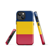 Funda para iPhone 15, 14, 13, 12, 11 Pro Max Plus Mini con bandera de Chad, regalo de recuerdo de viaje