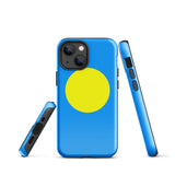 Palau Palauan Flag iPhone Case 15 14 13 12 11 Pro Max Plus Mini Gift Travel Souvenir