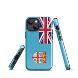 Fiji Flag iPhone Case 15 14 13 12 11 Pro Max Plus Mini Gift Travel Souvenir