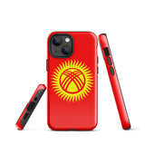 Kyrgyzstan Kyrgyz Flag iPhone Case 15 14 13 12 11 Pro Max Plus Mini Gift Travel Souvenir