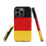 Deutschland Deutschland Flagge iPhone Hülle 15 14 13 12 11 Pro Max Plus Mini Geschenkideen Landkarte Skyline Geschenk für Sie Ihn Ideen Reise Souvenir