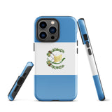 Funda para iPhone 15, 14, 13, 12, 11 Pro Max Plus Mini con la bandera de Guatemala Ideas para regalos Mapa del país Regalo para ella Ideas para él Recuerdo de viaje