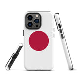 Funda para iPhone 15, 14, 13, 12 y 11 Pro Max Plus Mini con bandera japonesa, ideas para regalos, mapa del país, horizonte, regalo para ella, ideas para él, recuerdo de viaje