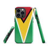 Guyana Guyanese Flag iPhone Case 15 14 13 12 11 Pro Max Plus Mini Gift Ideas Country Map Skyline Gift For Her Him Ideas Travel  Souvenir