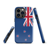 Neuseeland Flagge iPhone Fall 15 14 13 12 11 Pro Max Plus Mini Geschenk Reise Souvenir