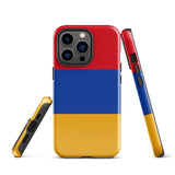 Funda para iPhone 15, 14, 13, 12, 11 Pro Max Plus Mini con bandera de Armenia, regalo de recuerdo de viaje