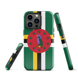 Dominica Dominican Flag iPhone Case 15 14 13 12 11 Pro Max Plus Mini Gift Travel Souvenir