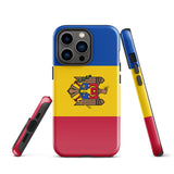 Moldawien Moldawische Flagge iPhone Hülle 15 14 13 12 11 Pro Max Plus Mini Geschenk Reise Souvenir