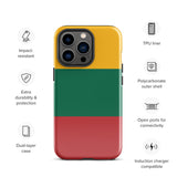 Litauen Lietuva Litauische Flagge iPhone Hülle 15 14 13 12 11 Pro Max Plus Mini Geschenk Reise Souvenir
