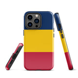 Funda para iPhone 15, 14, 13, 12, 11 Pro Max Plus Mini con bandera de Chad, regalo de recuerdo de viaje