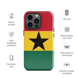 Ghana Ghanaian Flag iPhone Case 15 14 13 12 11 Pro Max Plus Mini Gift Travel Souvenir