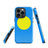 Palau Palauan Flag iPhone Case 15 14 13 12 11 Pro Max Plus Mini Gift Travel Souvenir