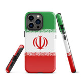 Iran Iranian Flag iPhone Case 15 14 13 12 11 Pro Max Plus Mini Gift Travel Souvenir