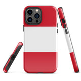 Funda para iPhone 15, 14, 13, 12 y 11 Pro Max Plus Mini con bandera peruana, ideas para regalos, mapa del país, horizonte, regalo para ella, ideas para él, recuerdo de viaje