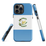 Funda para iPhone 15, 14, 13, 12, 11 Pro Max Plus Mini con la bandera de Guatemala Ideas para regalos Mapa del país Regalo para ella Ideas para él Recuerdo de viaje