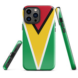 Guyana Guyanese Flag iPhone Case 15 14 13 12 11 Pro Max Plus Mini Gift Ideas Country Map Skyline Gift For Her Him Ideas Travel  Souvenir