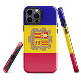 Andorra Flag iPhone Case 15 14 13 12 11 Pro Max Plus Mini Gift Ideas Country Map Skyline Gift For Her Him Ideas Travel  Souvenir