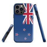 Neuseeland Flagge iPhone Fall 15 14 13 12 11 Pro Max Plus Mini Geschenk Reise Souvenir