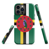 Dominica Dominican Flag iPhone Case 15 14 13 12 11 Pro Max Plus Mini Gift Travel Souvenir