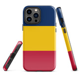 Funda para iPhone 15, 14, 13, 12, 11 Pro Max Plus Mini con bandera de Chad, regalo de recuerdo de viaje