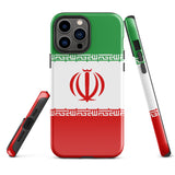 Iran Iranian Flag iPhone Case 15 14 13 12 11 Pro Max Plus Mini Gift Travel Souvenir