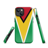 Guyana Guyanese Flag iPhone Case 15 14 13 12 11 Pro Max Plus Mini Gift Ideas Country Map Skyline Gift For Her Him Ideas Travel  Souvenir