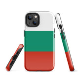 Bulgaria Bandera de Bulgaria Funda para iPhone 15 14 13 12 11 Pro Max Plus Mini Carcasa protectora rígida resistente y brillante de goma