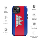 Funda para iPhone 15, 14, 13, 12, 11 Pro Max Plus Mini con bandera de Camboya, regalo de recuerdo de viaje