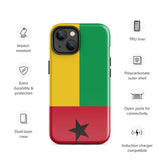Guinea-Bissau Flag iPhone Case 15 14 13 12 11 Pro Max Plus Mini Gift Travel Souvenir